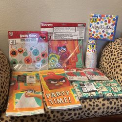 Angry Birds Birthday Party 