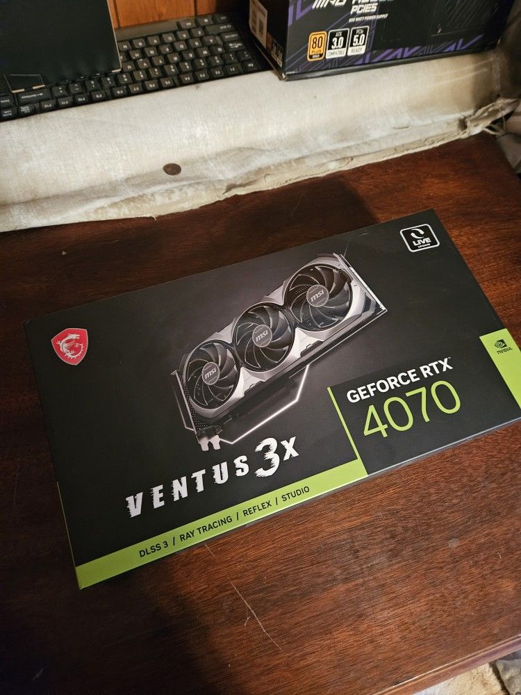 MSI Ventus 3x GeForce RTX 4070 Graphics Card