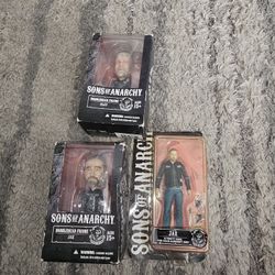 3 Sets Figures Sons Of Anarchy 