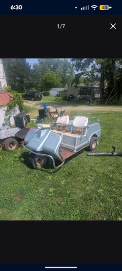 Harley Davidson golf cart