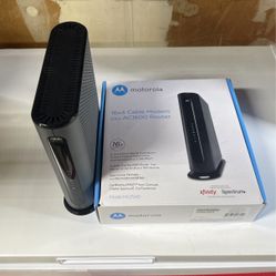 Motorola Cable Modem/AC 1600 Router 