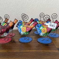 Pier 1 Metal Bird Place Card Holders