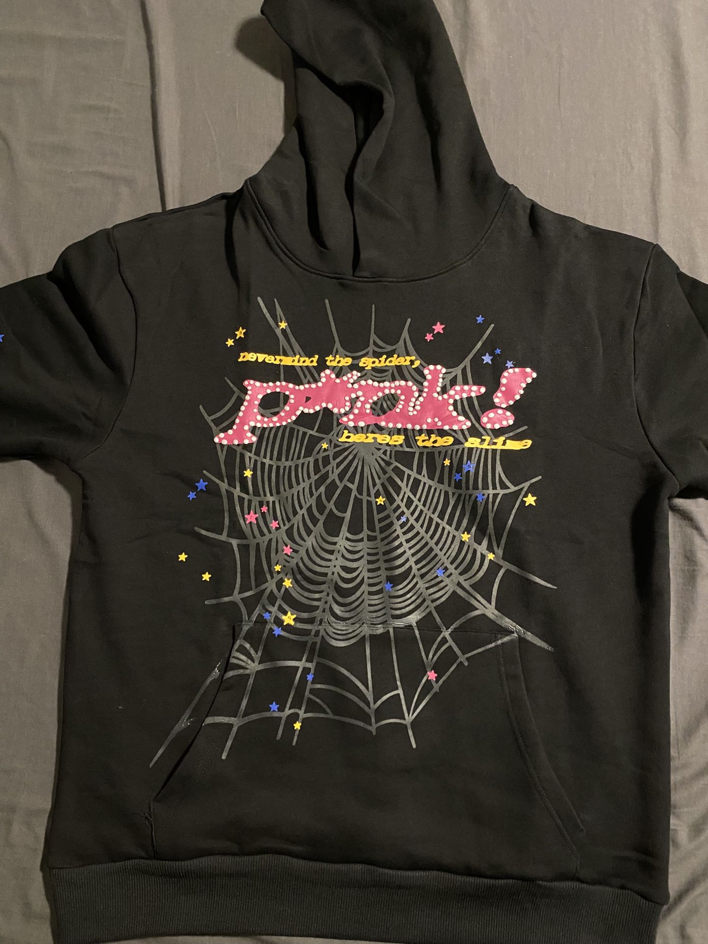 Pink Spider Hoodie