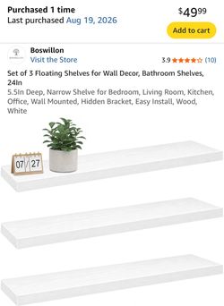 Shelves