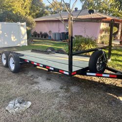 Flat Bed Tráiler 