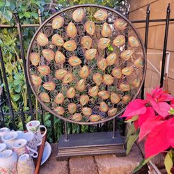 Lg Patio Candles Holder Metal 