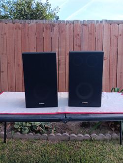 Vintage Fisher 3 Way Speakers