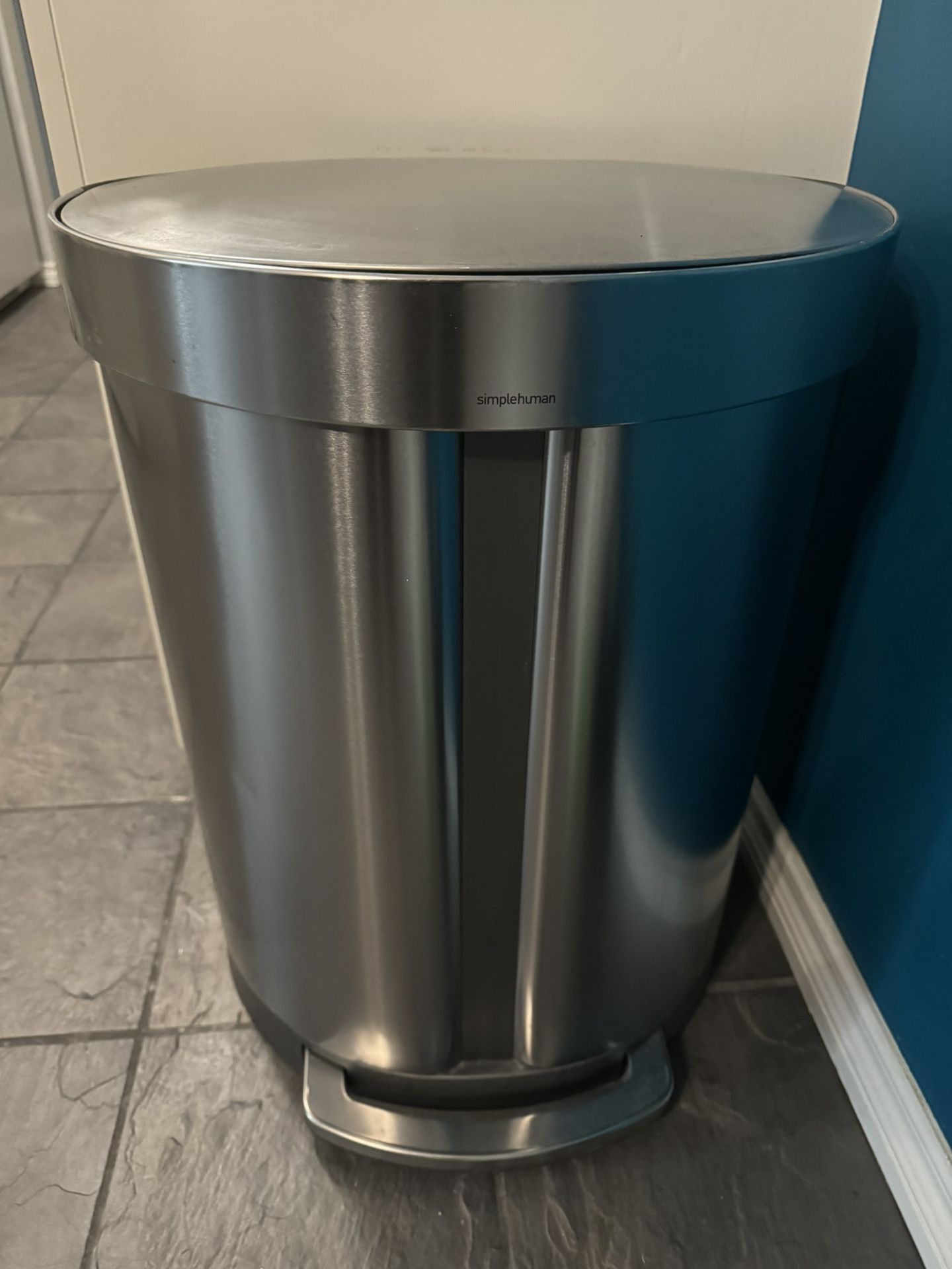 SimpleHuman Stainless Steel Trash Can