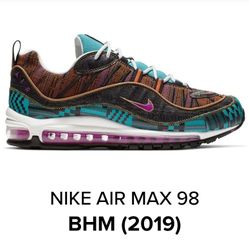 NIKE AIR MAX 98 BHM CD6090 001 MENS SIZE 6 for Sale in