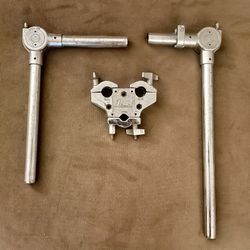 Vintage Pearl Uni-Lock arms and multi-mount 1970s-80s