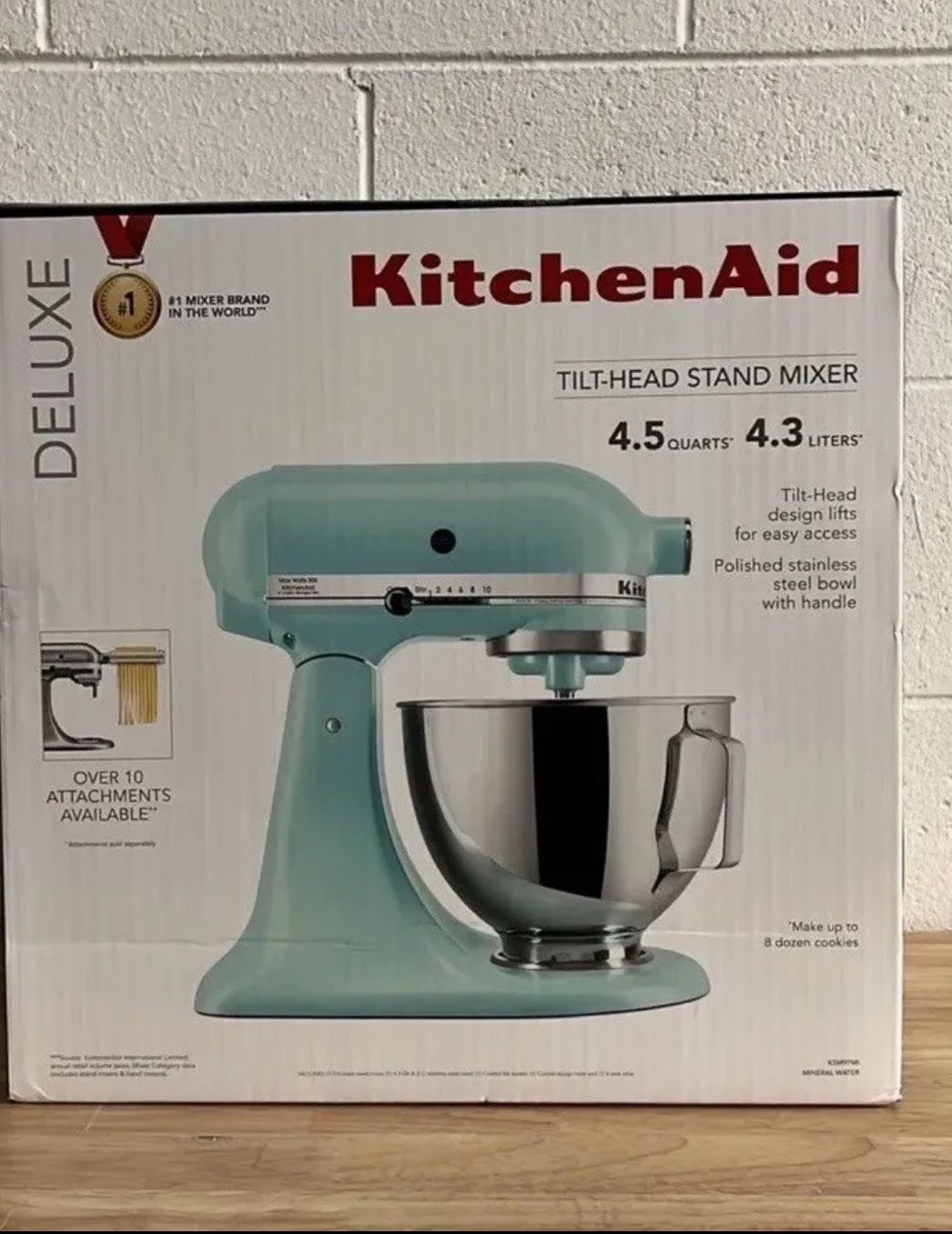 KitchenAid Deluxe Standalone Mixer - Mineral Water KSM97MI