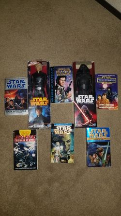 Star Wars Collectiable Action Figures/Books