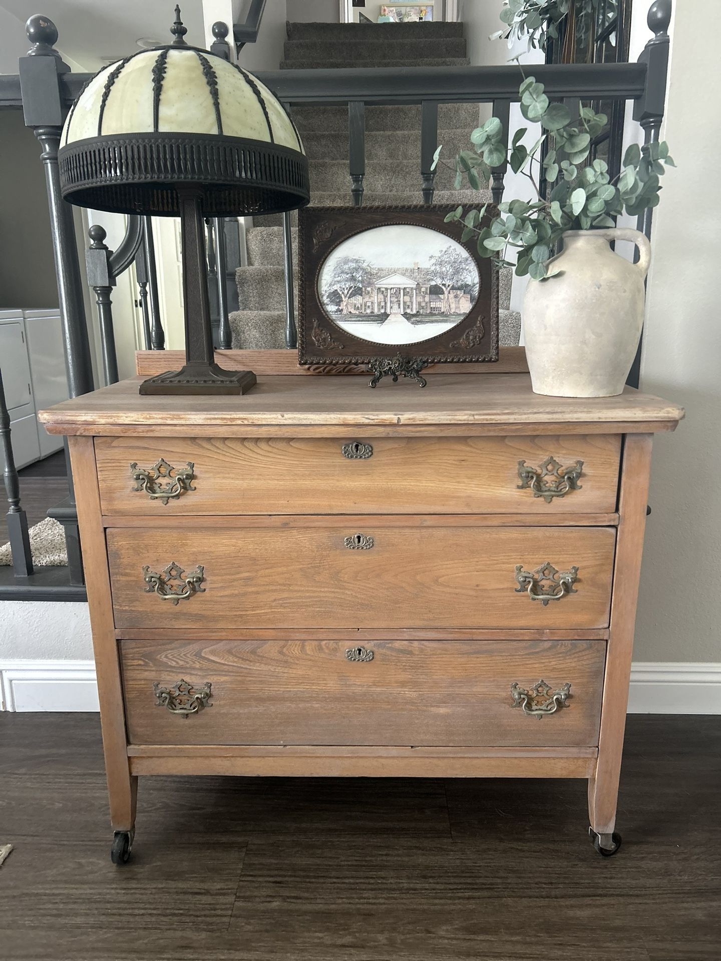 Vintage Three Drawer Accent Cabinet/Dresser