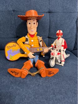 Toy Story Woody & Duke Kaboom toy lot rare