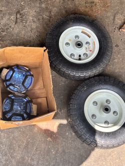 Trailer & Utility Parts Lot – Tires/Wheels, Lights, D-Rings