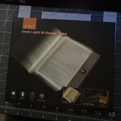 Two In One Book And Beside Light