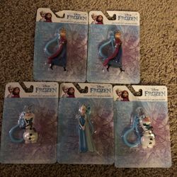 Disney frozen clip on figures