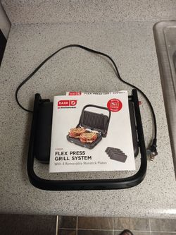 Dash Flex press grill system ( Brand New with instructions )