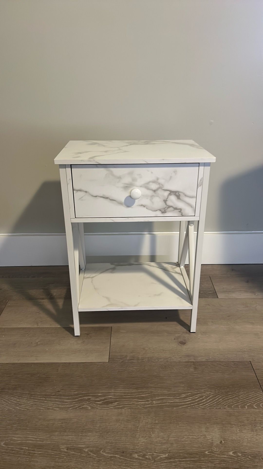 Beautiful marble nightstand
