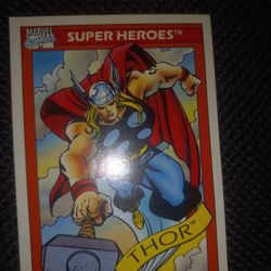 Marvel Comic Card 
