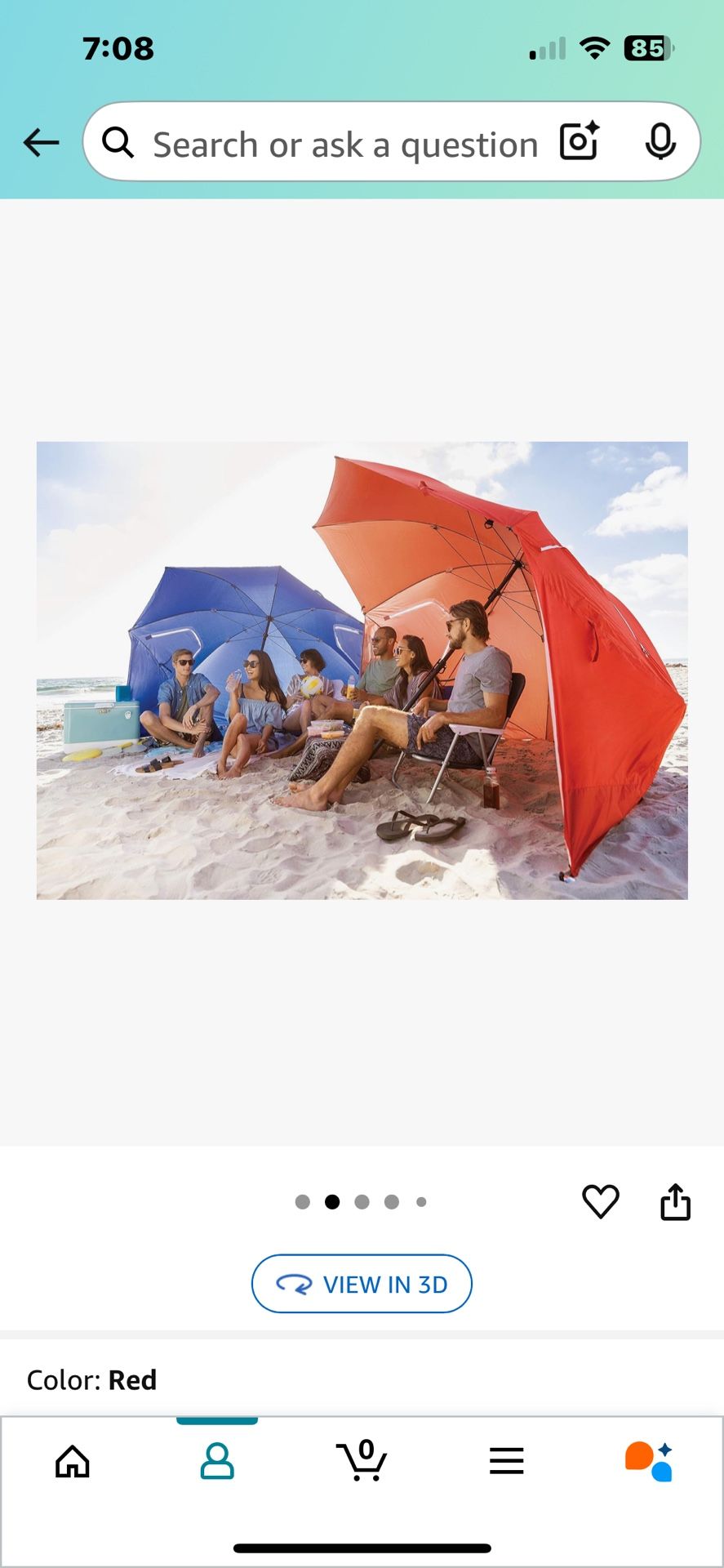 Bella Sport—oversized Beach Umbrella