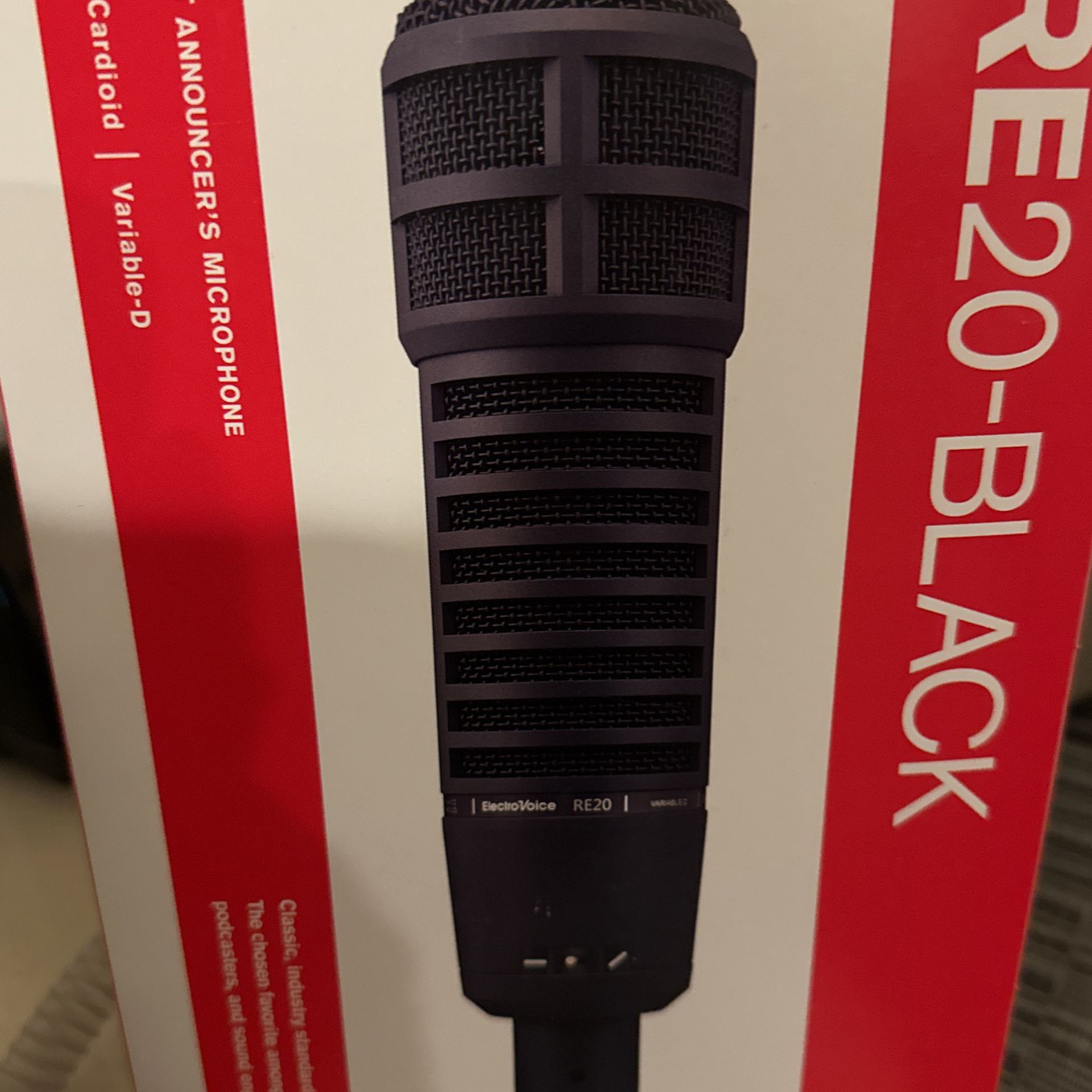 Microphone RE20 ELECTRIC VOICE