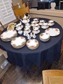 China Dinner Set - 59 pieces