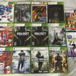 14 XBOX 360 GAMES