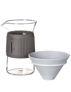 Chef'n Pour Coffee Carafe, Glass/Anthracite