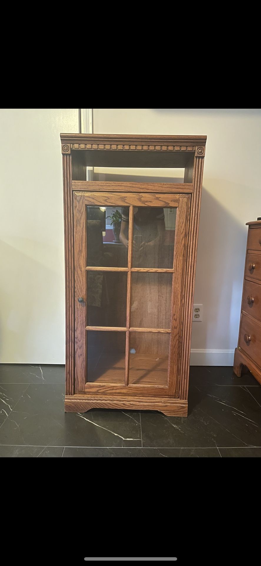 Tall TV Stand Cabinet