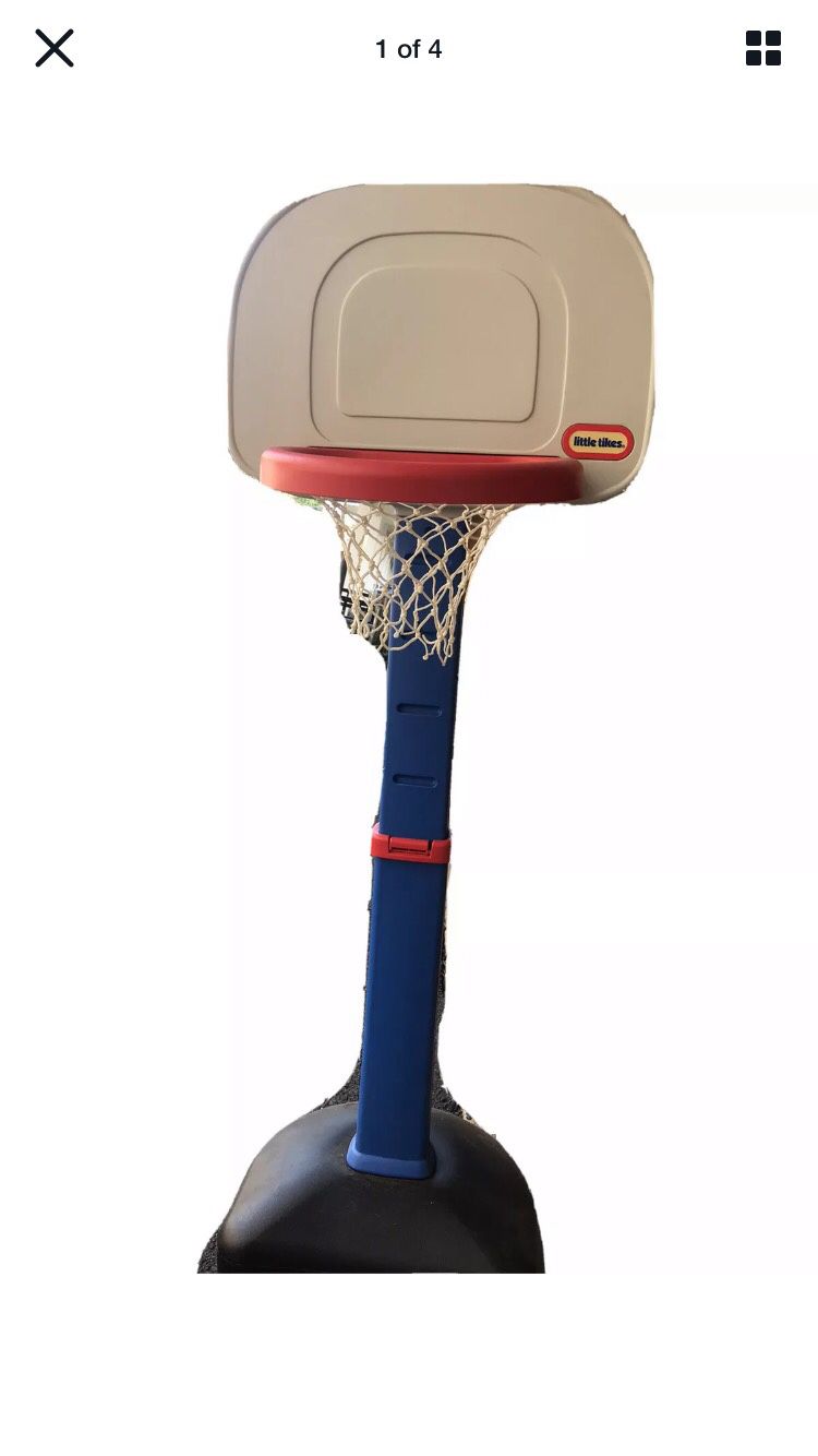 Little Tyke’s Adjustable Basketball Hoop with Basketball