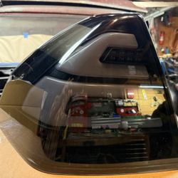 AKKON Black Smoked Tail Lights - 2014 Chevy Impala 