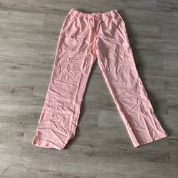 Pink Scrubs Pants XL
