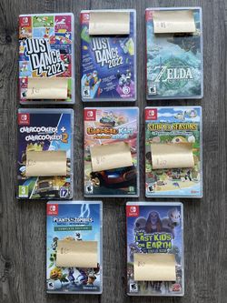 Nintendo Switch Games -Used