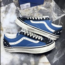 Vans LX Old Skool 36 Pearlized Pack Black Navy 9.5 Men NEW / DS Deadstock IN HAND $219.99