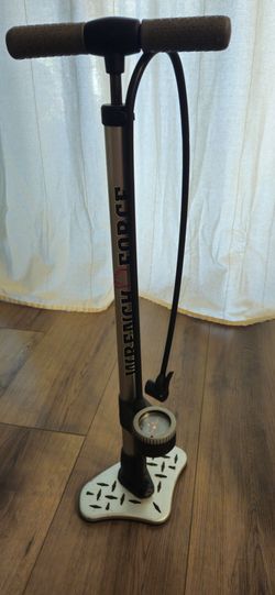 Wrench Force Floor Bike Pump with Gauge