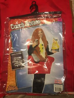 Halloween Costume Couch Potato one size fits most