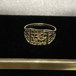 10k Nugget Ring