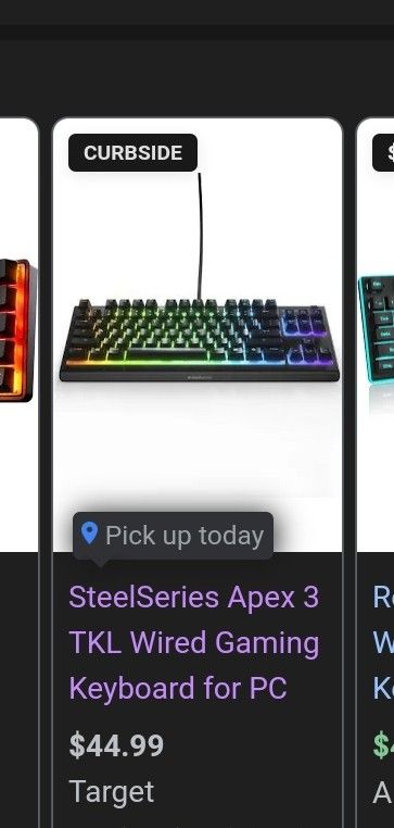 Steel Series Keyboard And Mouse