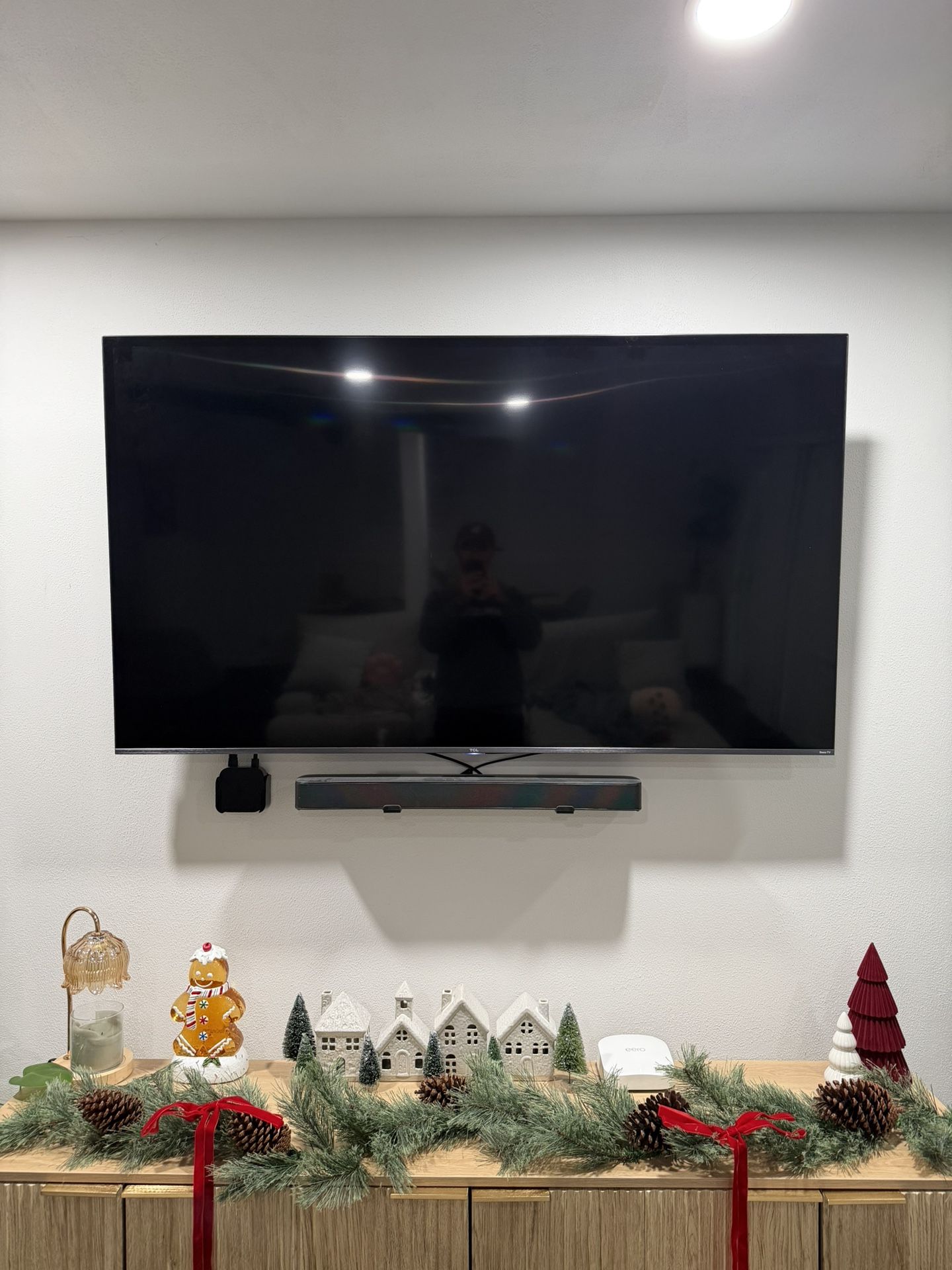 TCL 65” 4K QLED Smart TV