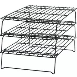 Mainstays 3-Pack Stackable Cooling Bakers Rack 16 in L  & 10 in W 