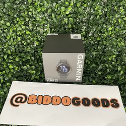 Garmina Venu 2S Smartwatch - Slate Bezel with Graphite Case and Silicone