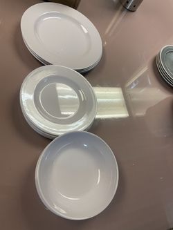 White Dinnerware Sets 12 Pcs