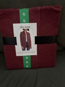 Cardigan In Color Rust Size XL