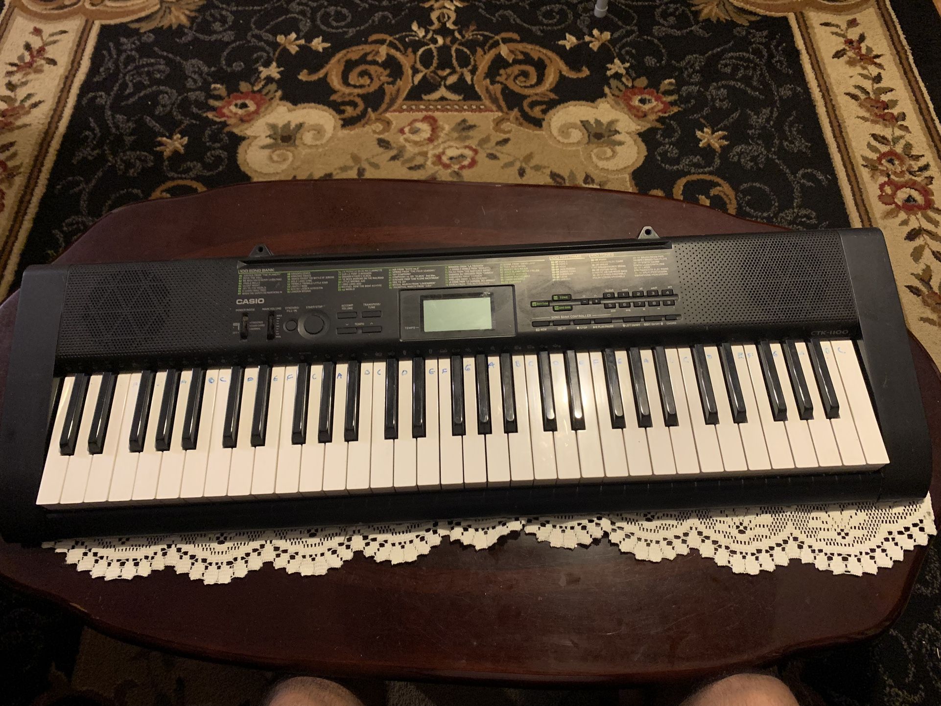 Casio Keyboard CTK 1100