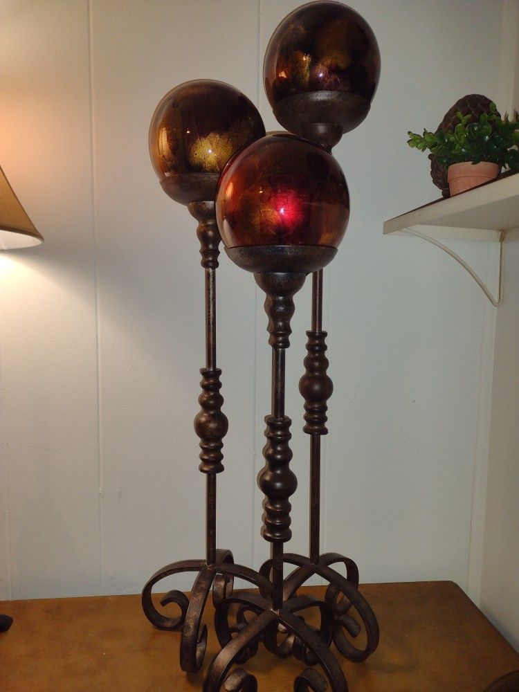 Home Decoration (Metal glass)