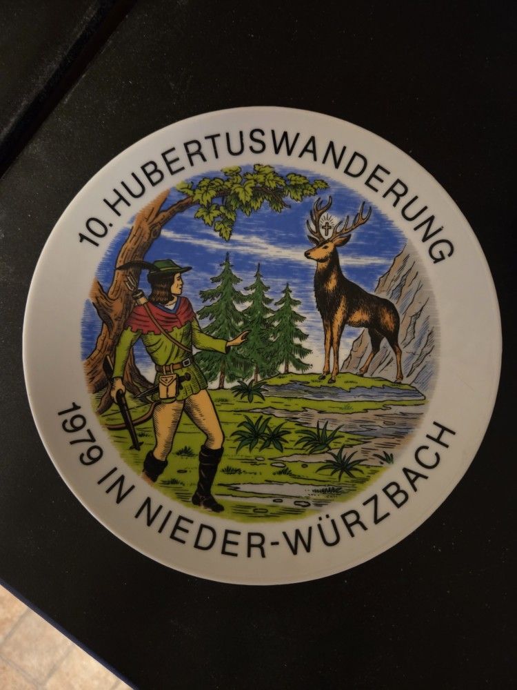 Collectable Vintage German Plate