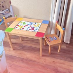 Toddler Table With 2 Chairs