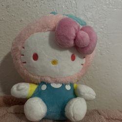 Pastel pink Apple Hello Kitty plush