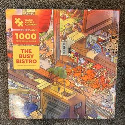 Magic Puzzle Company - The Busy Bistro - 1000 Piece Puzzle